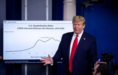 Foto - Trump'ın koronavirüs önlemi şaşırttı!