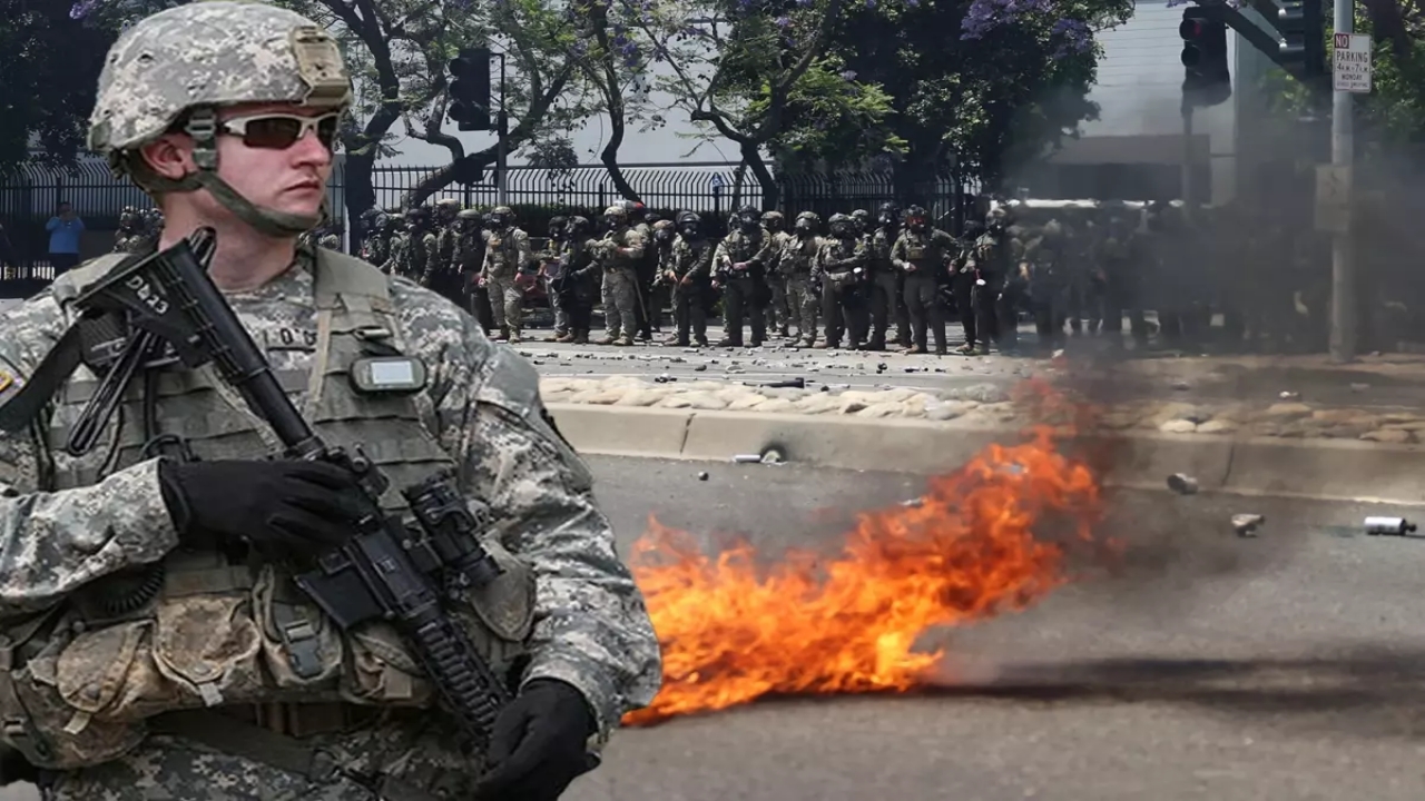 Trump’ın o hamlesi sonrası ABD çok fena karıştı! Çatışmalar şiddetleniyor! Emir verildi, asker sokağa iniyor