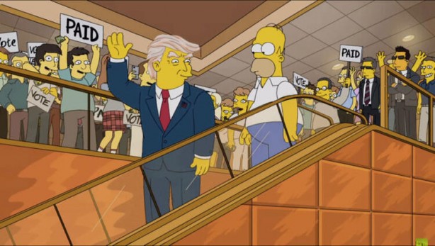 Foto - Trump'ın Twitter hesabı askıya alındı! Simpsonlar'ın bu sahnesi de çıktı!