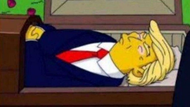 Foto - Trump'ın Twitter hesabı askıya alındı! Simpsonlar'ın bu sahnesi de çıktı!