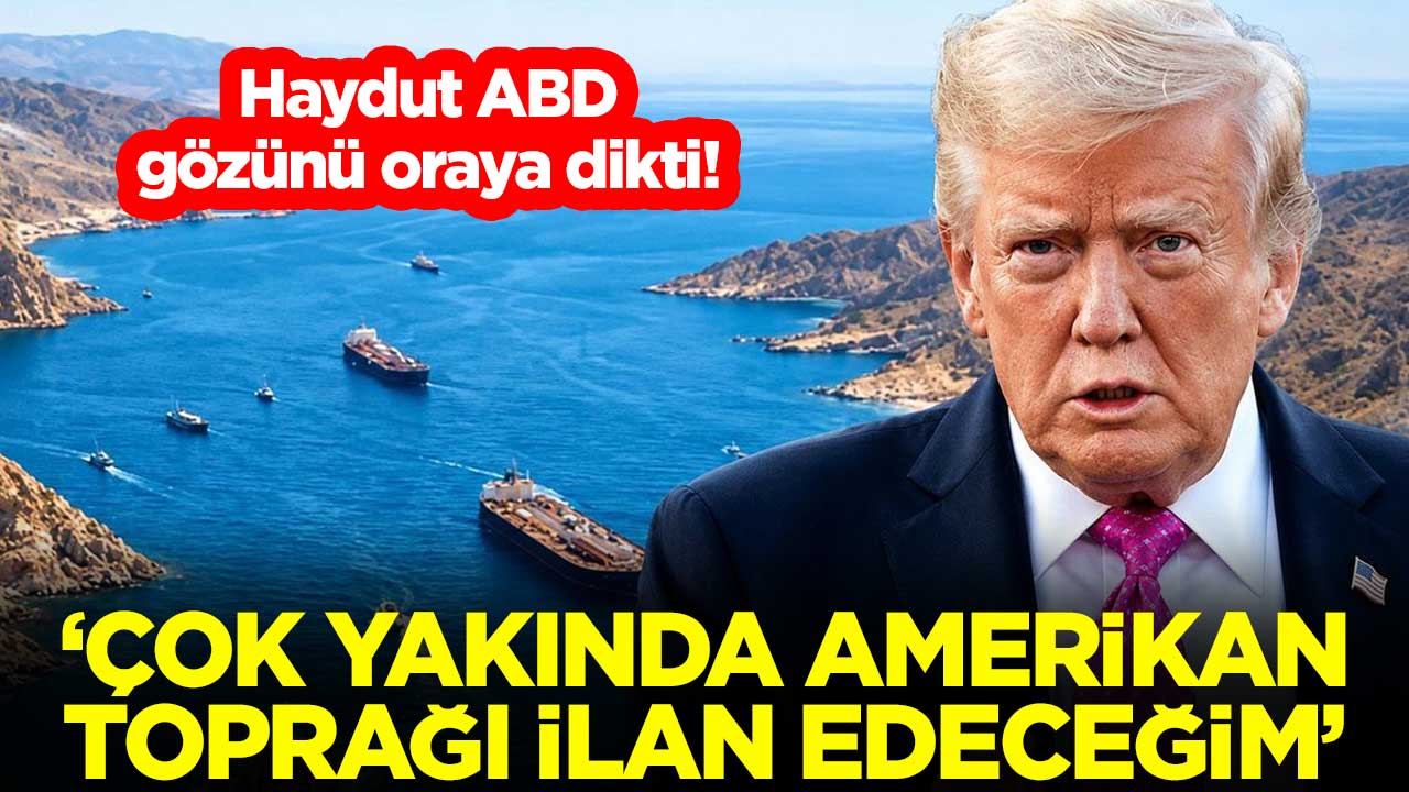 Trump'tan Hürmüz Boğazı açıklaması: Çok yakında Amerikan toprağı ilan edeceğim
