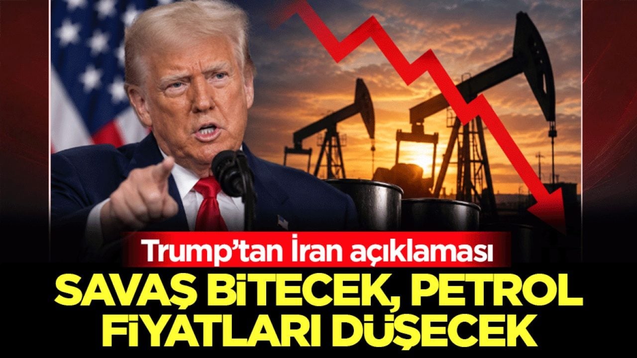Trump’tan İran açıklaması: Savaş bitecek, petrol fiyatları düşecek