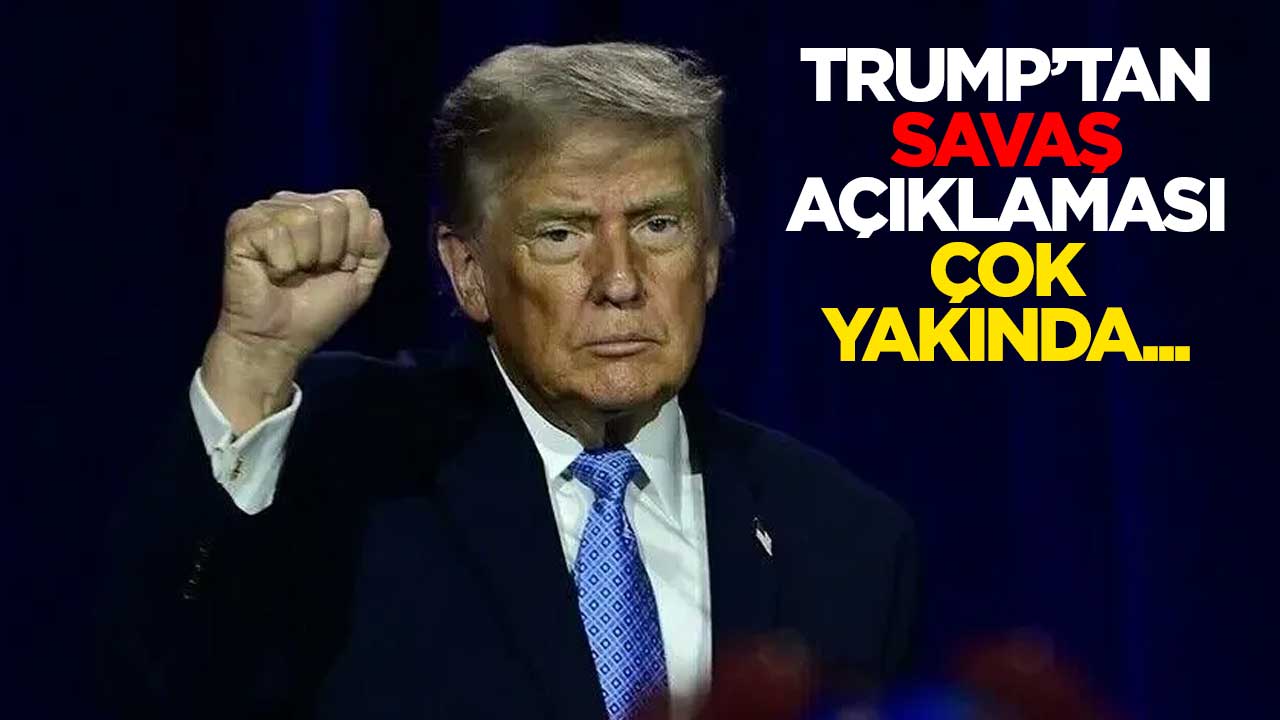 Trump'tan İran'la savaş açıklaması: Çok yakında...