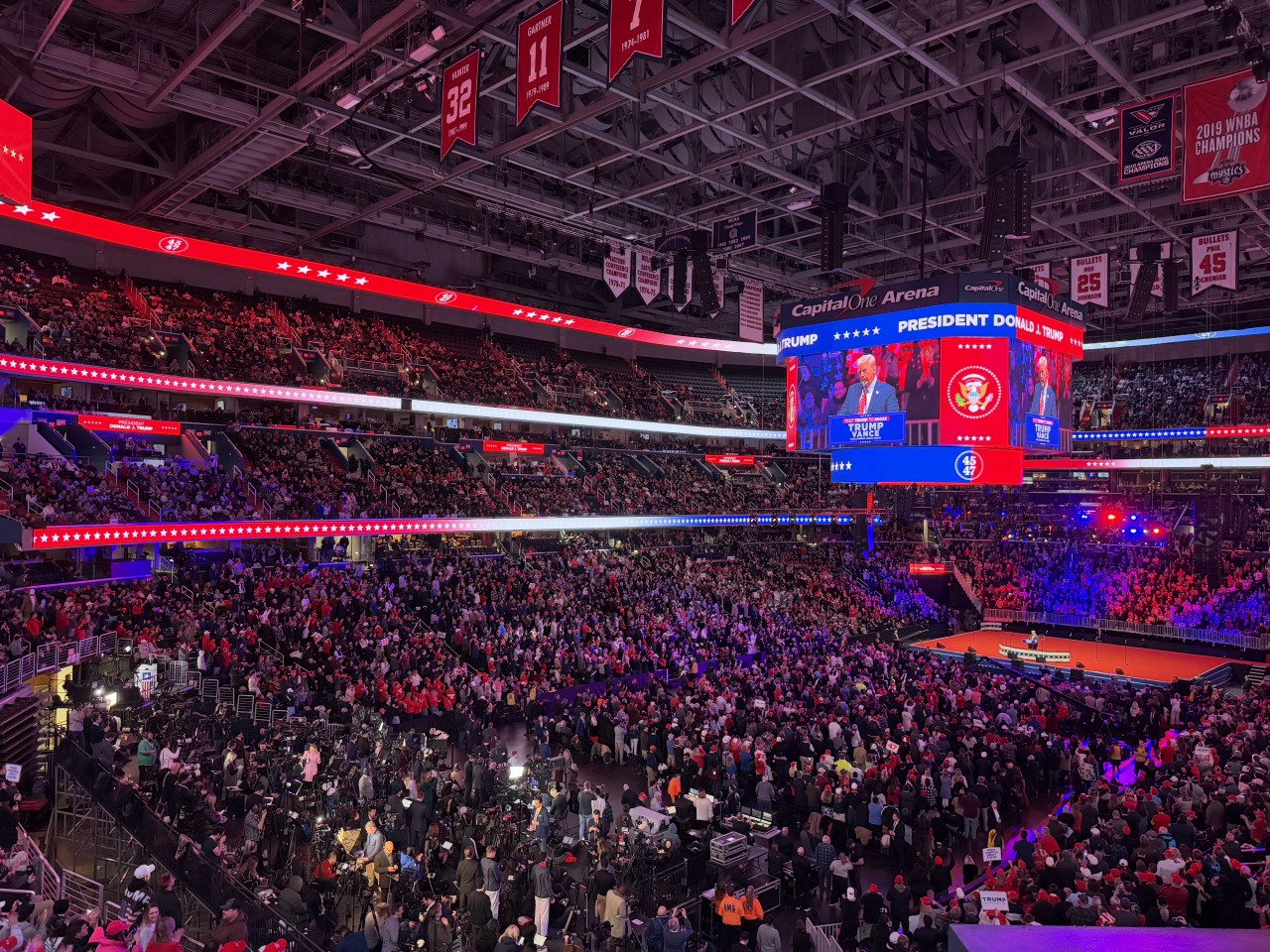 Foto - Trump'tan zafer mitinginde gövde gösterisi