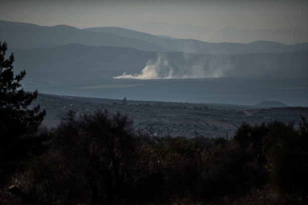 Foto - TSK, Afrin'deki PYD/PKK mevzilerini vurdu!