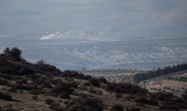 Foto - TSK, Afrin'deki PYD/PKK mevzilerini vurdu!