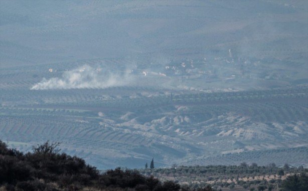 TSK, Afrin'deki PYD/PKK mevzilerini vurdu!