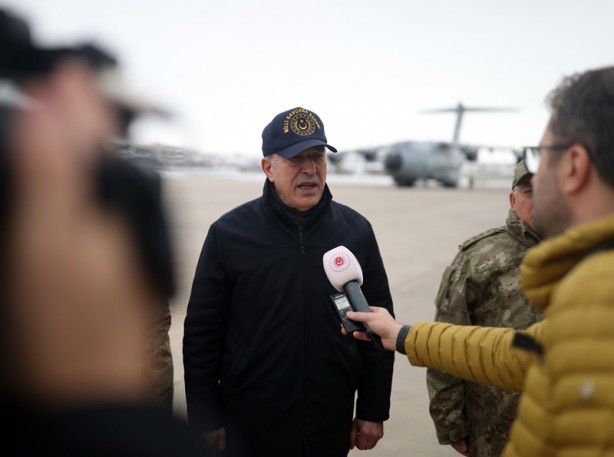 Foto - TSK'dan deprem bölgesine hava yardım koridoru