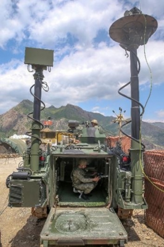 Foto - Şahin Gözü PKK'ya geçit vermiyor!