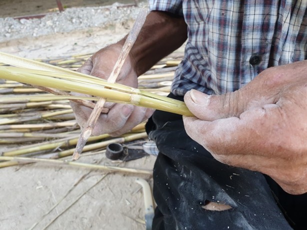 Foto - Tufan usta 57 yıldır kamıştan sepet örerek ekmeğini kazanıyor