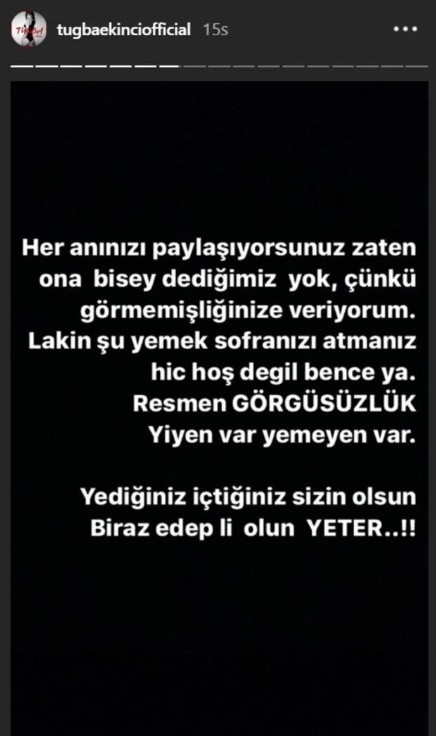 Foto - Tuğba Ekinci’den ‘pes’ dedirten paylaşım! 'Edep dersi' vermeye çalışan kokuşmuş mahalleye bakın