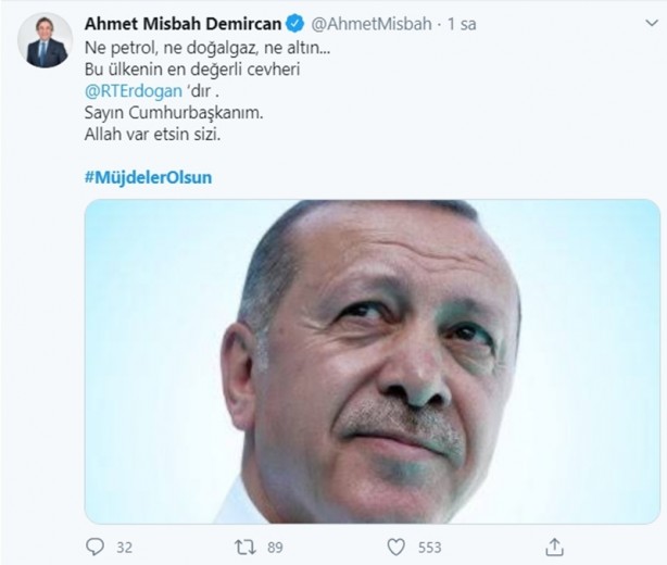 Foto - Tüm dünya 15:00’a odaklandı! İşte siyasilerin #müjdelerolsun paylaşımları