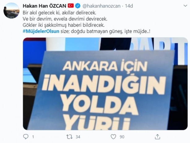 Foto - Tüm dünya 15:00’a odaklandı! İşte siyasilerin #müjdelerolsun paylaşımları