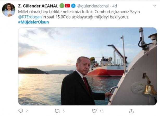 Foto - Tüm dünya 15:00’a odaklandı! İşte siyasilerin #müjdelerolsun paylaşımları