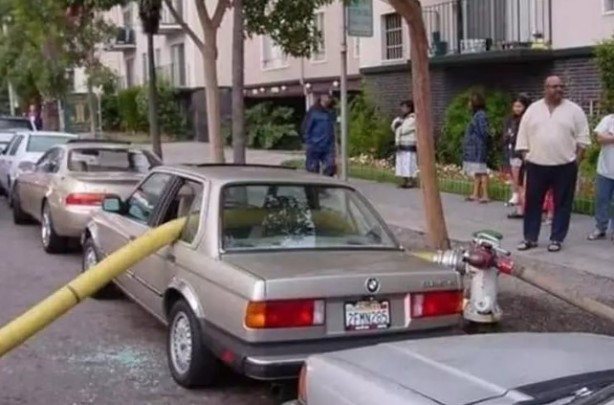 Foto - Tüm dünyadan çarpıcı kareler! Arabayı yanlış park etmenin bedeli