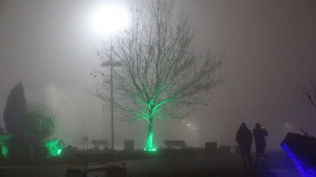 Foto - Tüm şehri kapladı! Kartpostallık muhteşem görüntüler oluşturdu