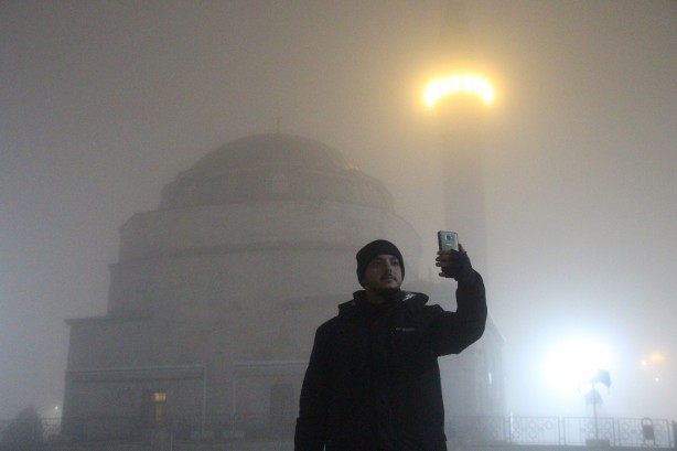 Foto - Tüm şehri kapladı! Kartpostallık muhteşem görüntüler oluşturdu