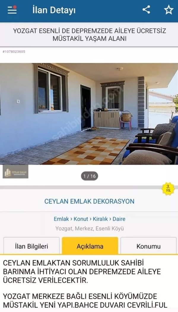 Foto - Tüm Türkiye tek yürek oldu! Depremzedeler için ücretsiz kiralık evler