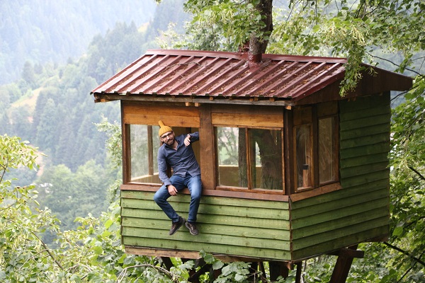 Foto - Tüm yazı orada geçirdi! Rizeli öğretmenden ilginç fikir 