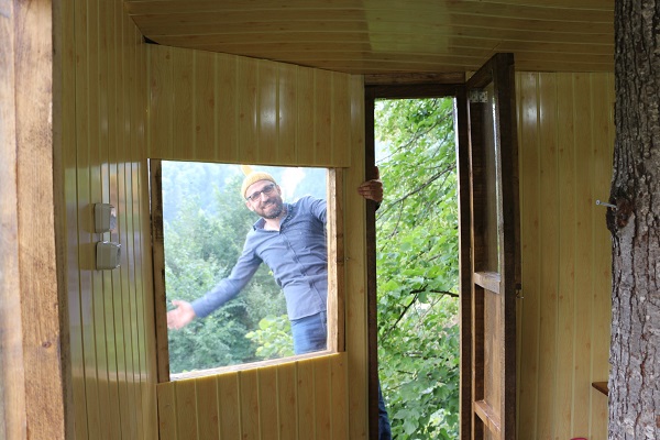 Foto - Tüm yazı orada geçirdi! Rizeli öğretmenden ilginç fikir 