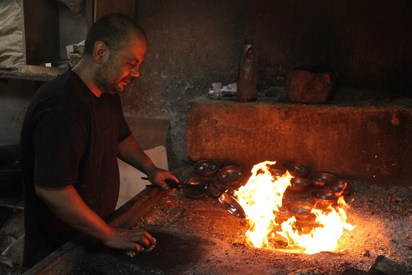 Foto - Tüm yurt kavurulurken onlar 80 derecede çalışıyor