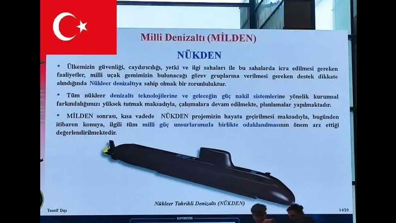 Foto - Tümamiral Timur Yılmaz müjdesini vermişti: İşte Türkiye'nin nükleer denizaltı projesi! Yalnızca 6 ülkede var, tozu dumana katacak