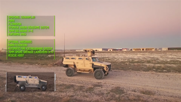 Foto - Türkiye'nin tamamen yerli üretim zırhlı aracı: TÜMOSAN PUSAT