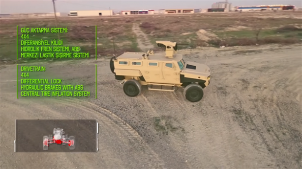 Foto - Türkiye'nin tamamen yerli üretim zırhlı aracı: TÜMOSAN PUSAT