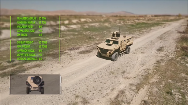 Foto - Türkiye'nin tamamen yerli üretim zırhlı aracı: TÜMOSAN PUSAT