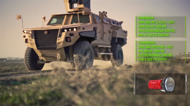 Foto - Türkiye'nin tamamen yerli üretim zırhlı aracı: TÜMOSAN PUSAT