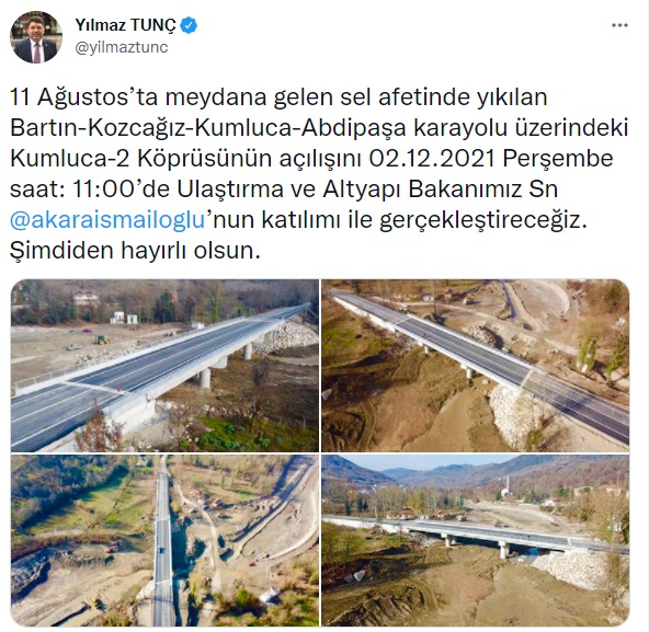 Foto - Tunç müjdeli haberi verdi!