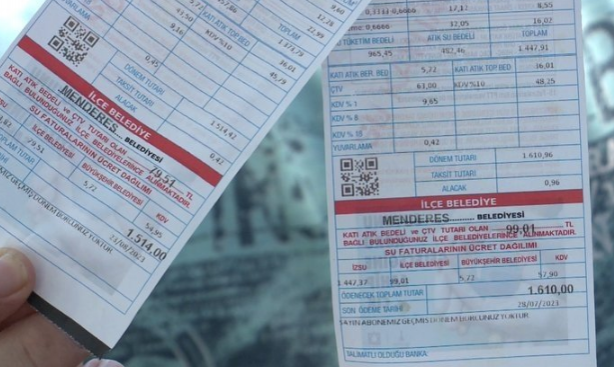 Foto - Tunç Soyer İzmirlileri canından bezdirdi! CHP’li belediyeden, ev kirası gibi su faturası