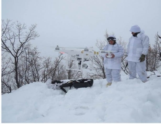 Tunceli'de drone'lu operasyon