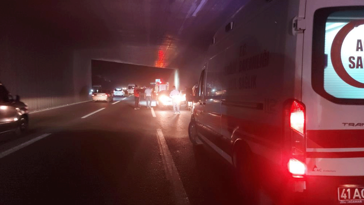 Foto - Tünelde can pazarı! Ekipler seferber oldu