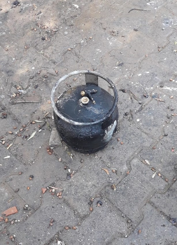 Foto - Tüpü çakmakla kontrol etti, olanlar oldu