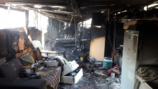 Foto - Tüpü çakmakla kontrol etti, olanlar oldu