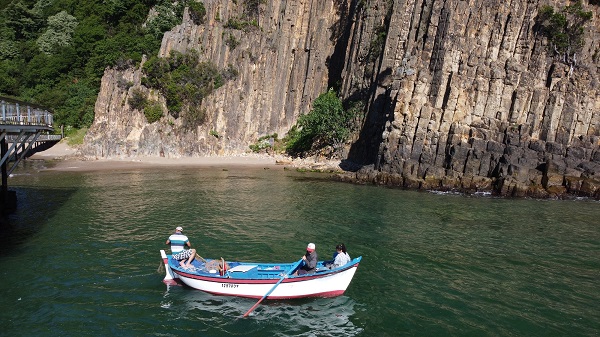 Foto - Turist akınına uğruyor! 80 milyon yıllık doğa harikası