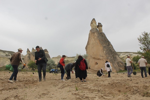 Foto - Turistler de eşlik etti! Paşabağları aslına dönüyor