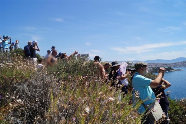 Foto - Turistler o bölgeye akın etti! Bakın neden...
