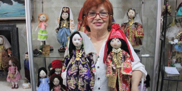 Foto - Turizm Bakanlığı bez bebek sanatçısı Şaziye İlgün: Geleneksel kıyafetlerle süslenen bebekler daha sağlıklı