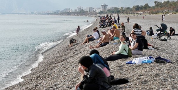 Foto - Turizmde büyük hareketlilik! 'Millet aç' dediler otelleri doldurdular!
