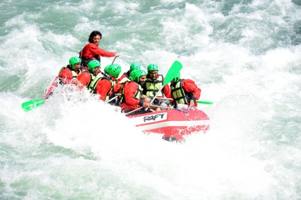 Foto - Turizmin başkentinde rafting heyecanı