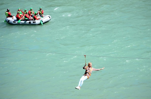Foto - Turizmin başkentinde rafting heyecanı