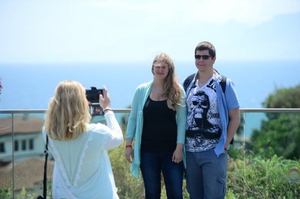 Turizmin başkentine Avrupalı turist akını