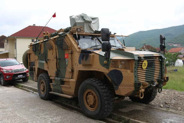 Foto - Türk askeri bölgeye girdi! Kritik bölgenin güvenliği Türkiye'de!
