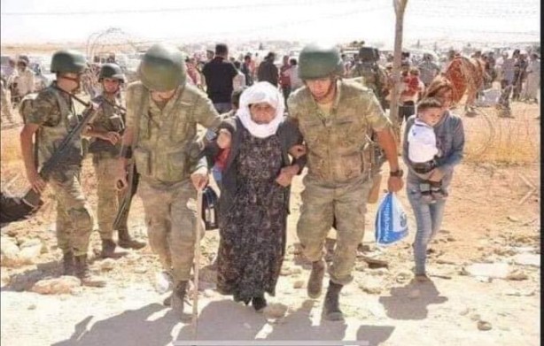 Foto - Türk askerleri gittikleri yerlerde sivilleri böyle hedef alıyor!