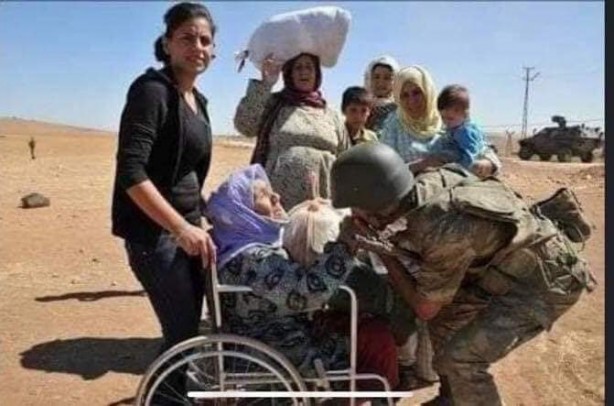 Foto - Türk askerleri gittikleri yerlerde sivilleri böyle hedef alıyor!
