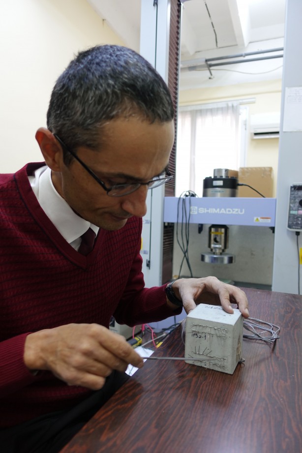 Foto - Türk bilim insanından devrim niteliğinde buluş! Akıllı betonla can kayıpları azalacak