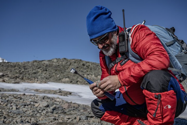 Foto - Türk bilim insanları Antarktika'da: Horseshoe Adası'na çıkıp jeolojik geçmişin izlerini sürdüler