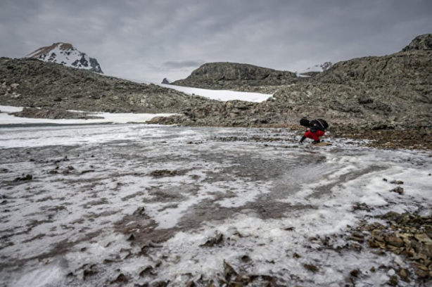 Foto - Türk bilim insanları Antarktika'da: Horseshoe Adası'na çıkıp jeolojik geçmişin izlerini sürdüler